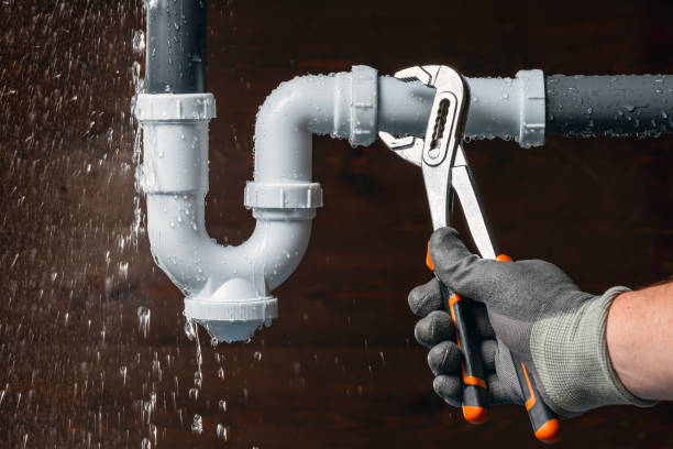 Professional Leak Detection technician working in Gilford, NH